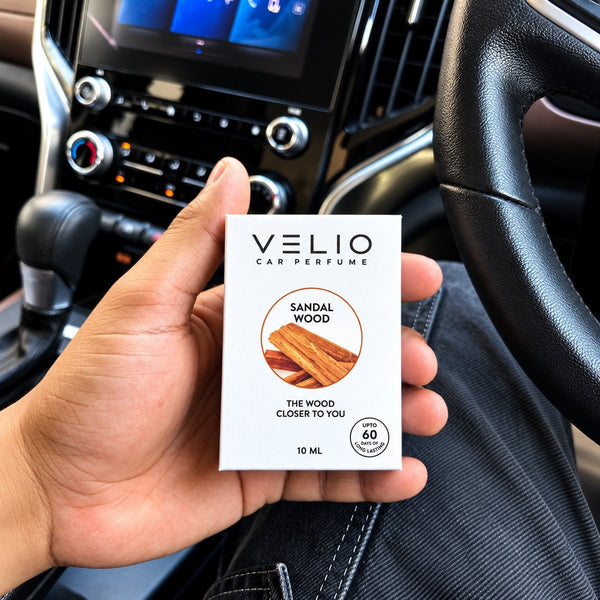 Velio Car Perfume – Sandal Wood (10ml)