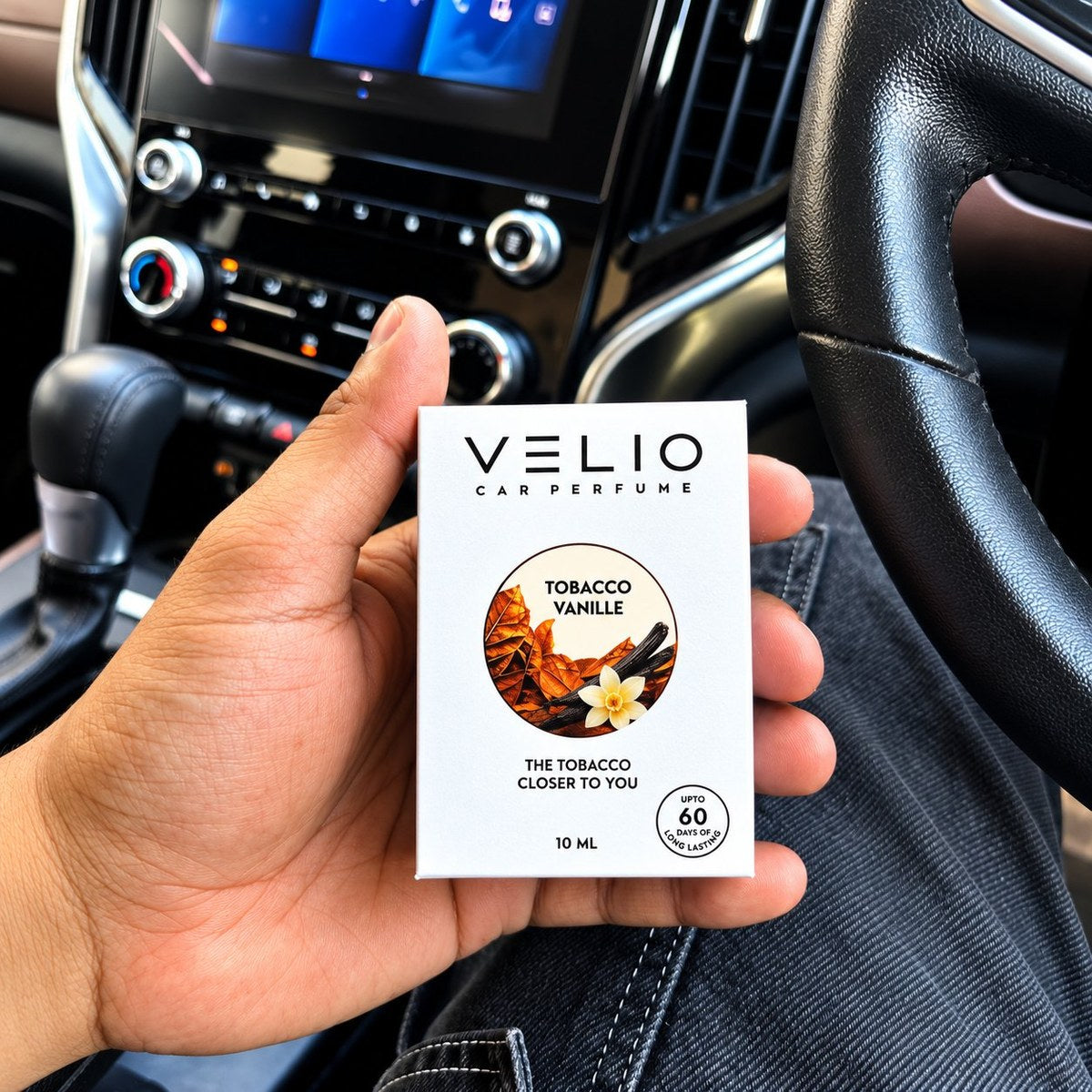 Velio Car Perfume – Tobacco Vanille (10ml)