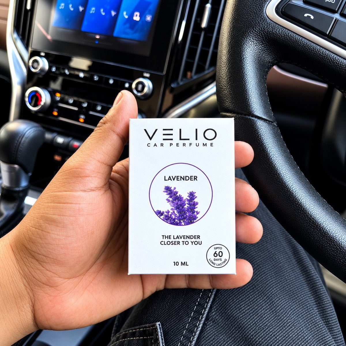 Velio Special Lavender Premium Alcohol-Free Hanging Perfume – 10ml